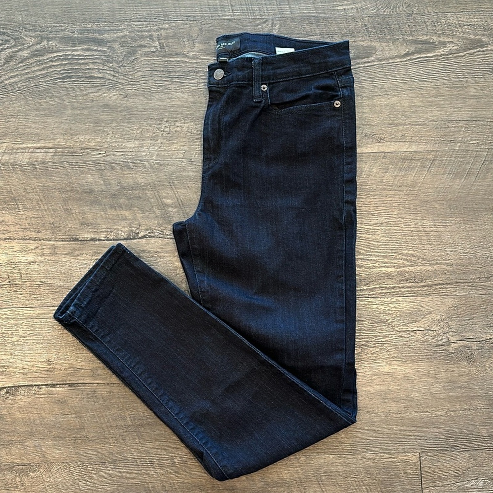 Banana Republic 30/10 Super Dark Wash Skinny Jeans Nwot